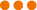 bolas naranja horizontal